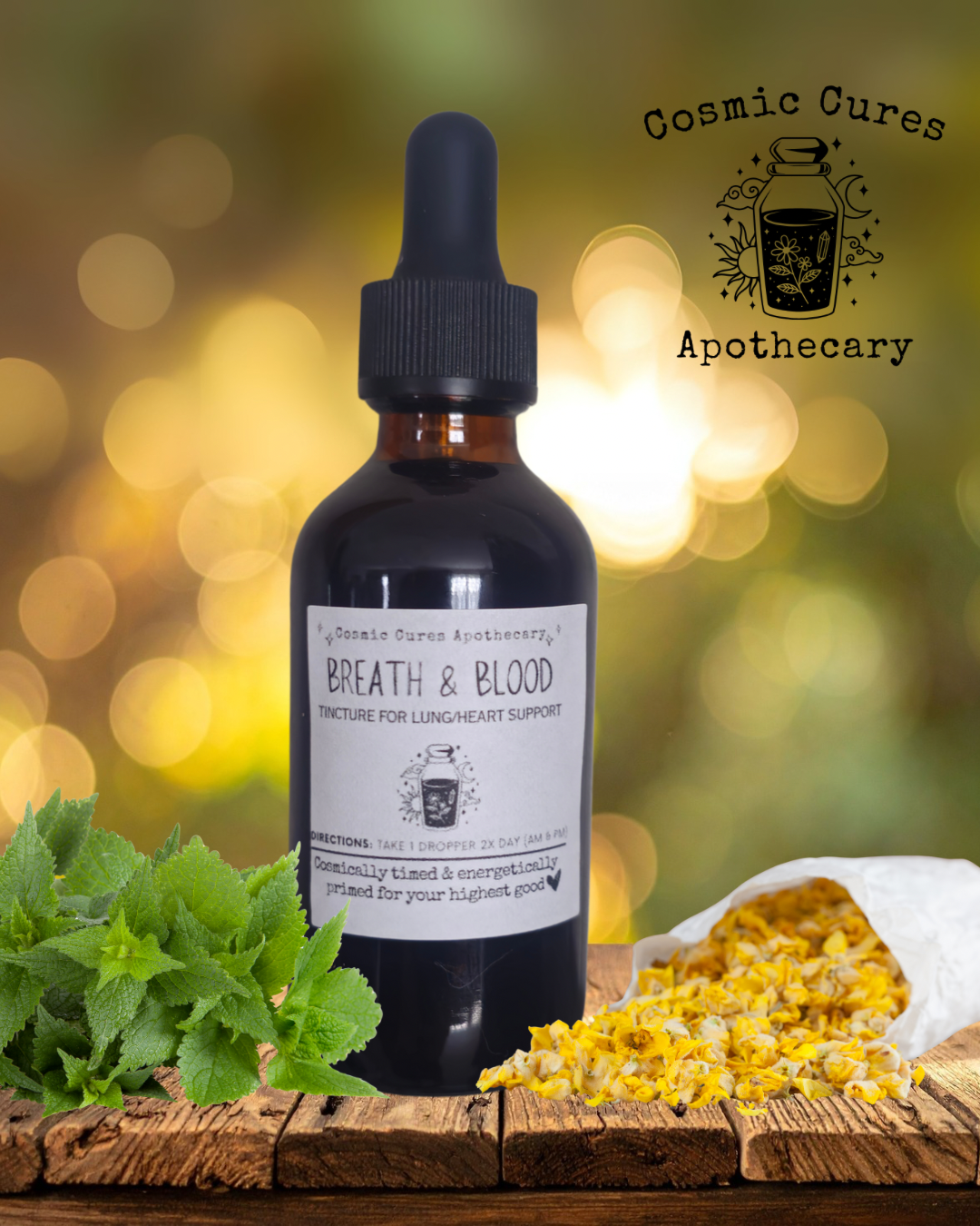 Breath & Blood Tincture for Lung/Heart Support