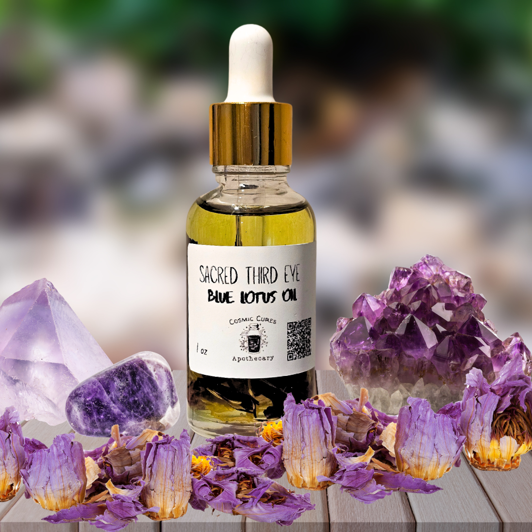 Sacred Third Eye Blue Lotus Oil